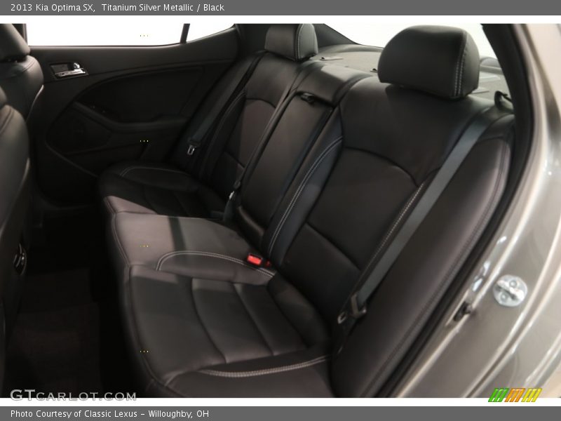 Titanium Silver Metallic / Black 2013 Kia Optima SX
