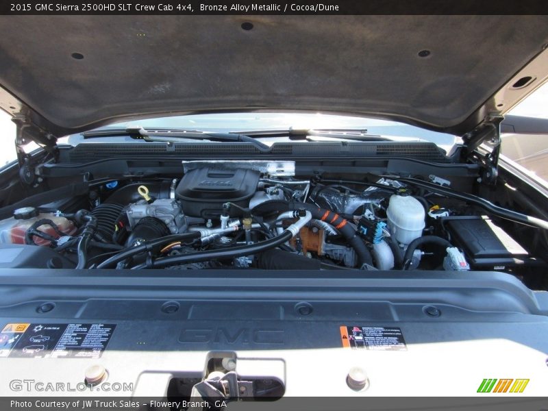 Bronze Alloy Metallic / Cocoa/Dune 2015 GMC Sierra 2500HD SLT Crew Cab 4x4