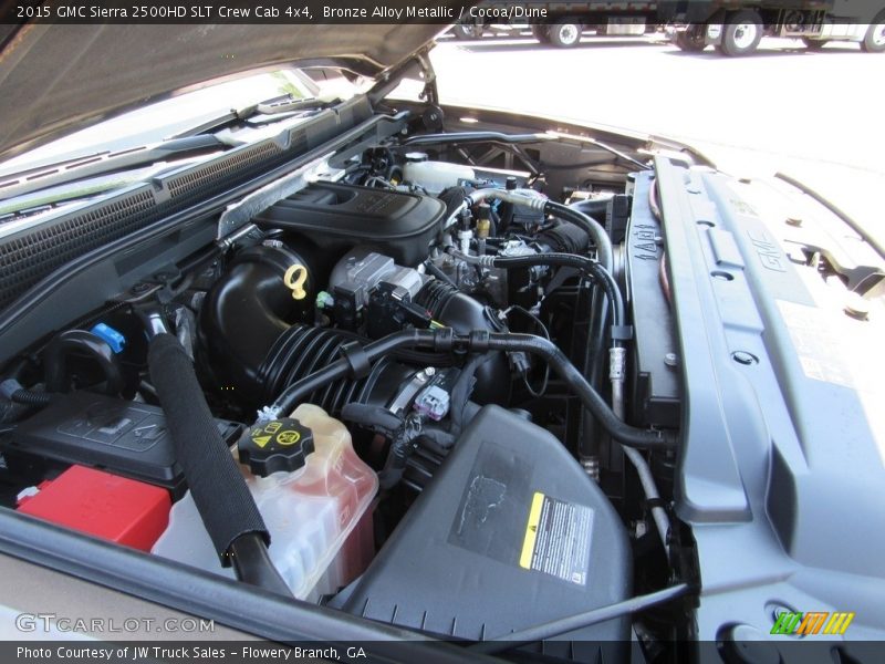Bronze Alloy Metallic / Cocoa/Dune 2015 GMC Sierra 2500HD SLT Crew Cab 4x4