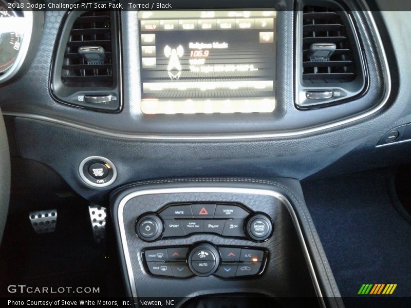 Torred / Black 2018 Dodge Challenger R/T Scat Pack