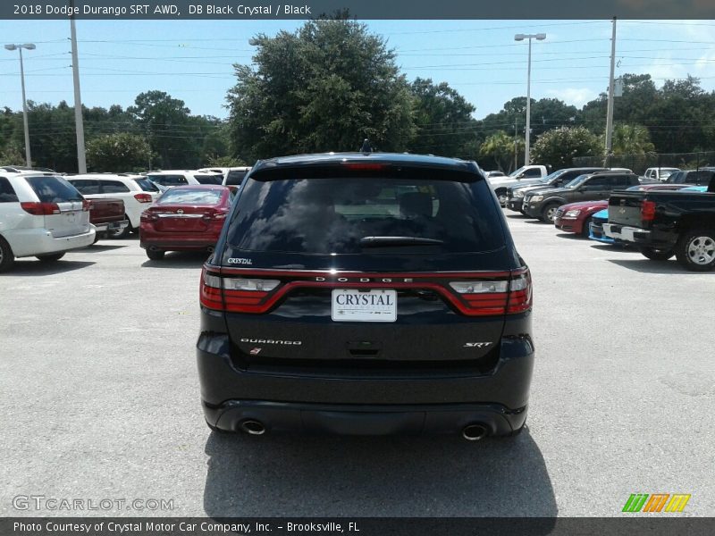 DB Black Crystal / Black 2018 Dodge Durango SRT AWD