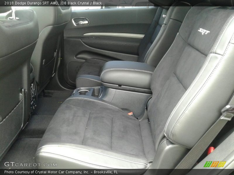 Rear Seat of 2018 Durango SRT AWD