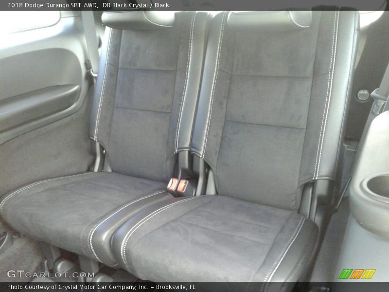 Rear Seat of 2018 Durango SRT AWD