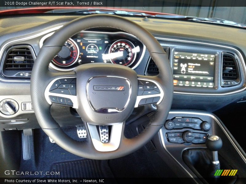 Dashboard of 2018 Challenger R/T Scat Pack