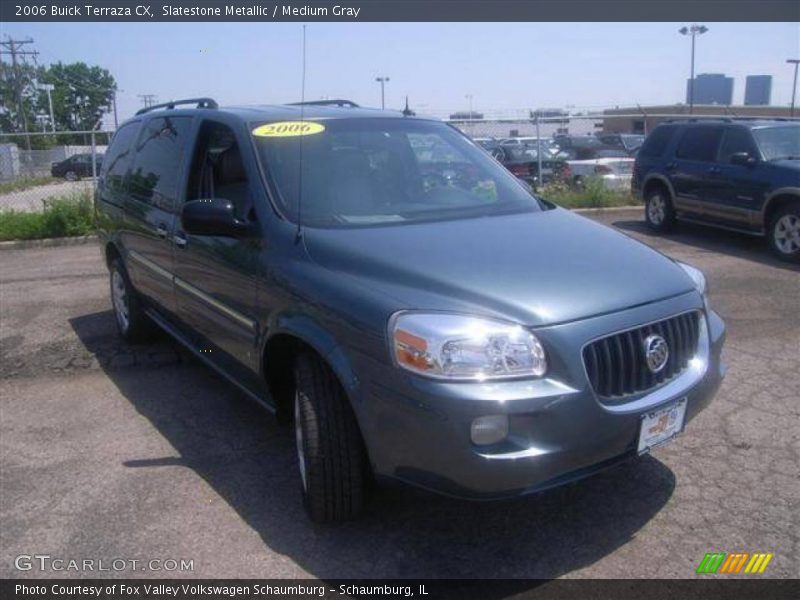 Slatestone Metallic / Medium Gray 2006 Buick Terraza CX