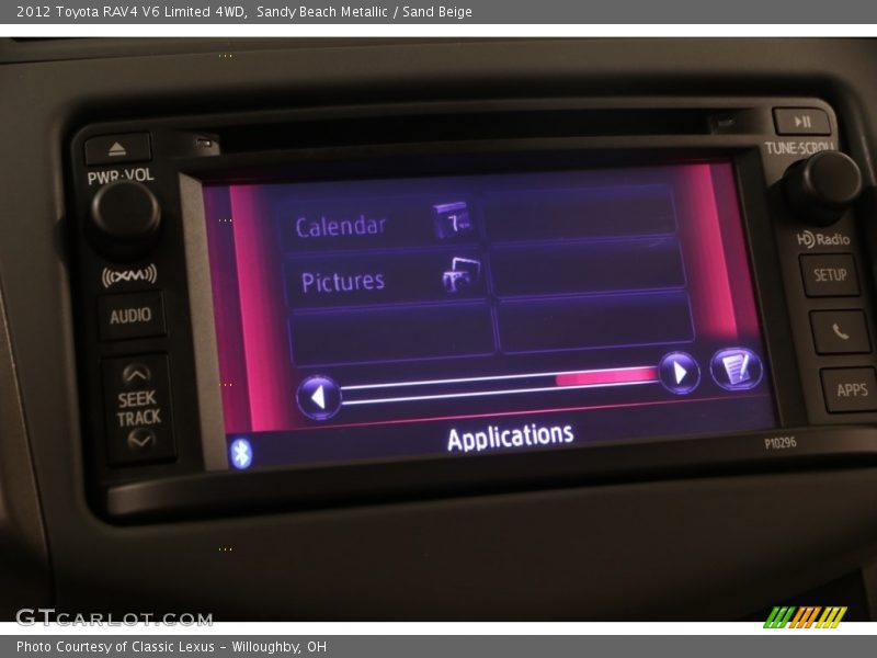 Sandy Beach Metallic / Sand Beige 2012 Toyota RAV4 V6 Limited 4WD
