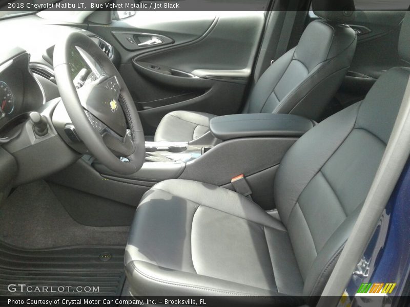 Blue Velvet Metallic / Jet Black 2018 Chevrolet Malibu LT