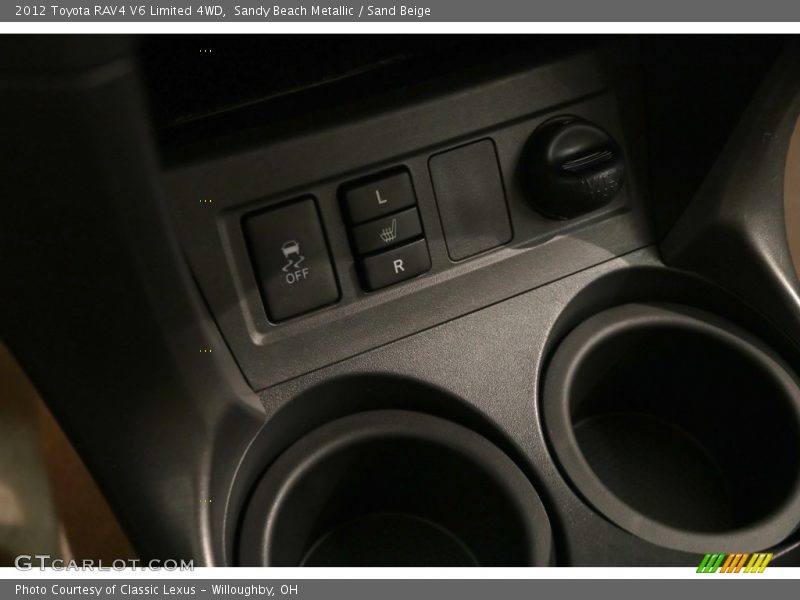 Sandy Beach Metallic / Sand Beige 2012 Toyota RAV4 V6 Limited 4WD