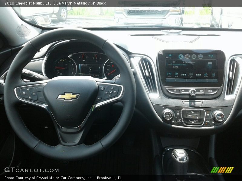 Blue Velvet Metallic / Jet Black 2018 Chevrolet Malibu LT