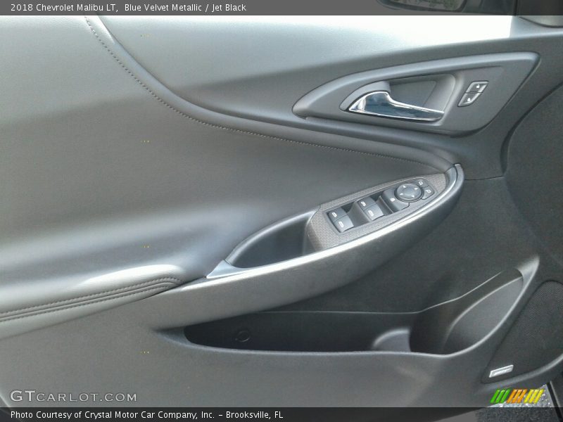 Blue Velvet Metallic / Jet Black 2018 Chevrolet Malibu LT