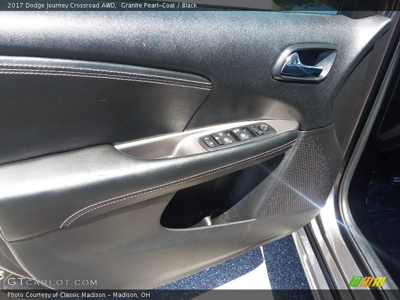 Granite Pearl-Coat / Black 2017 Dodge Journey Crossroad AWD