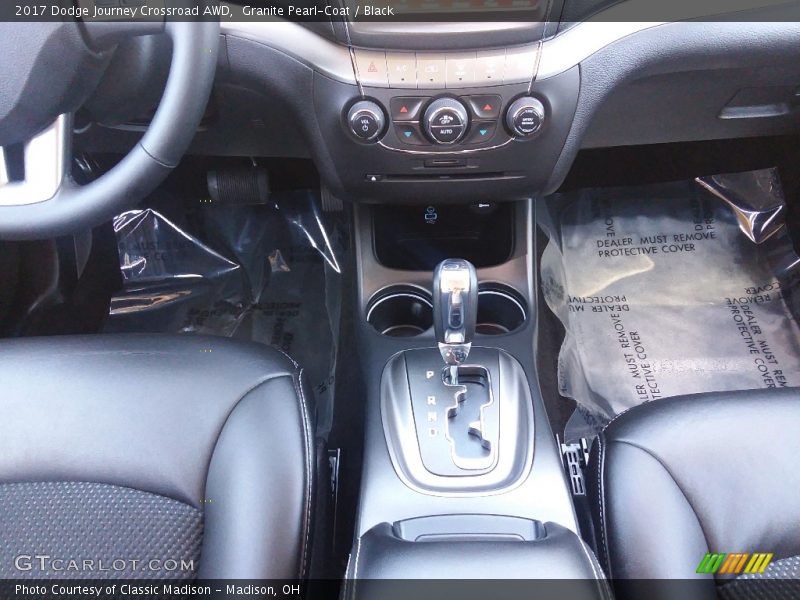 Granite Pearl-Coat / Black 2017 Dodge Journey Crossroad AWD