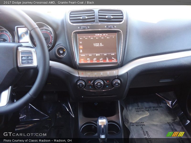 Granite Pearl-Coat / Black 2017 Dodge Journey Crossroad AWD
