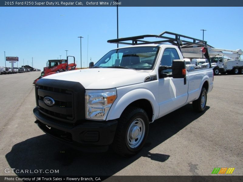 Oxford White / Steel 2015 Ford F250 Super Duty XL Regular Cab