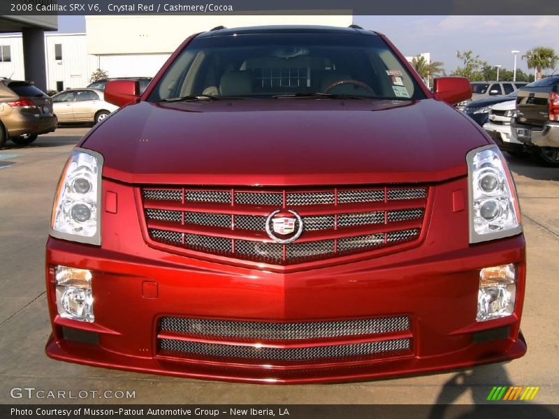 Crystal Red / Cashmere/Cocoa 2008 Cadillac SRX V6