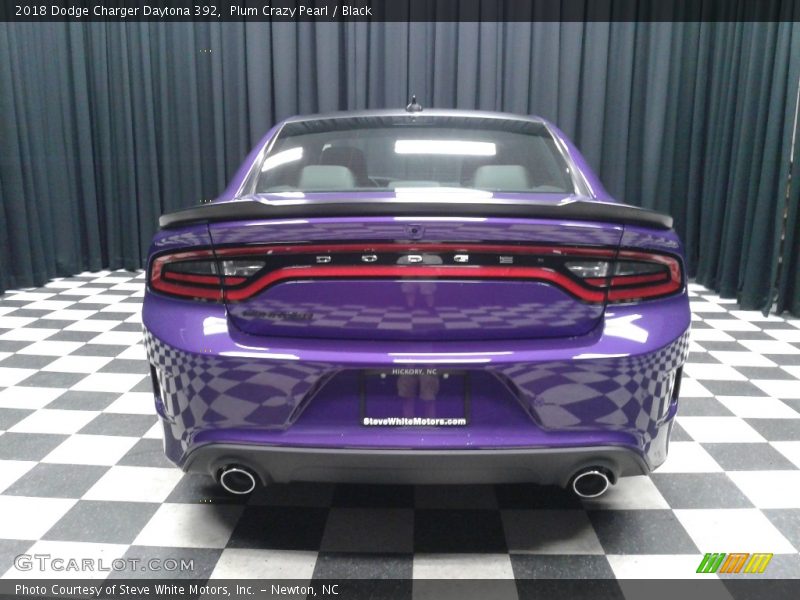 Plum Crazy Pearl / Black 2018 Dodge Charger Daytona 392