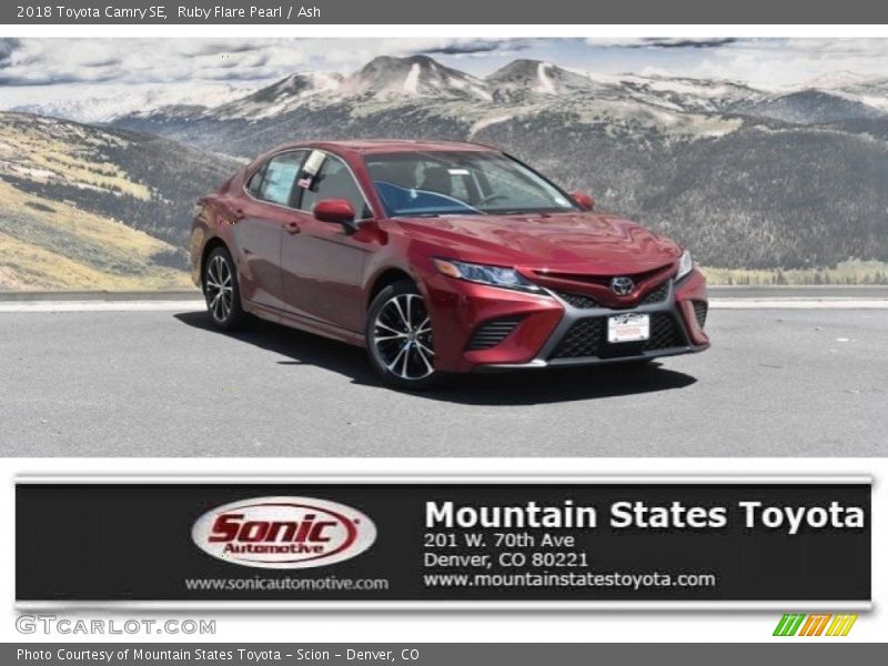 Ruby Flare Pearl / Ash 2018 Toyota Camry SE