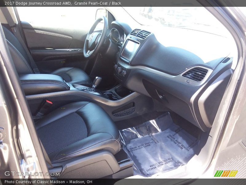 Granite Pearl-Coat / Black 2017 Dodge Journey Crossroad AWD