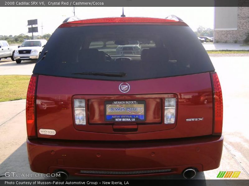 Crystal Red / Cashmere/Cocoa 2008 Cadillac SRX V6