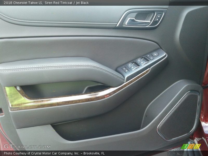 Siren Red Tintcoat / Jet Black 2018 Chevrolet Tahoe LS