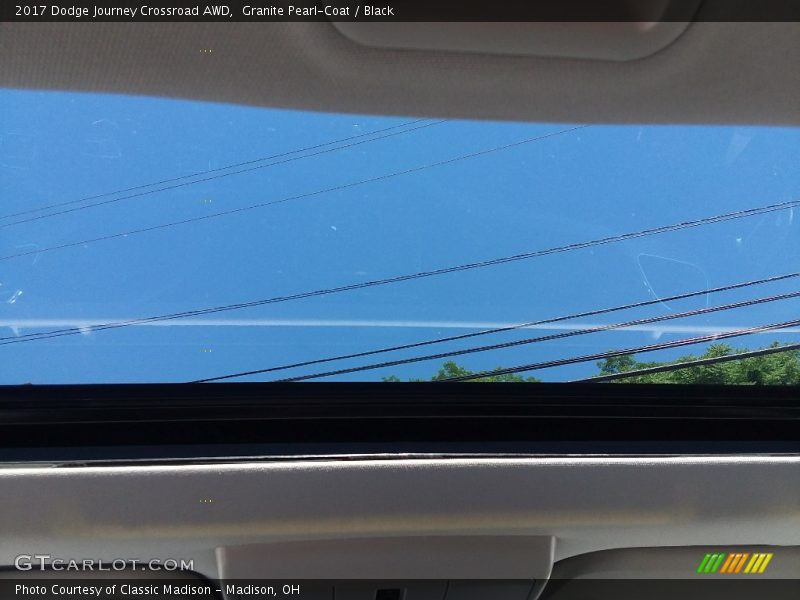 Granite Pearl-Coat / Black 2017 Dodge Journey Crossroad AWD