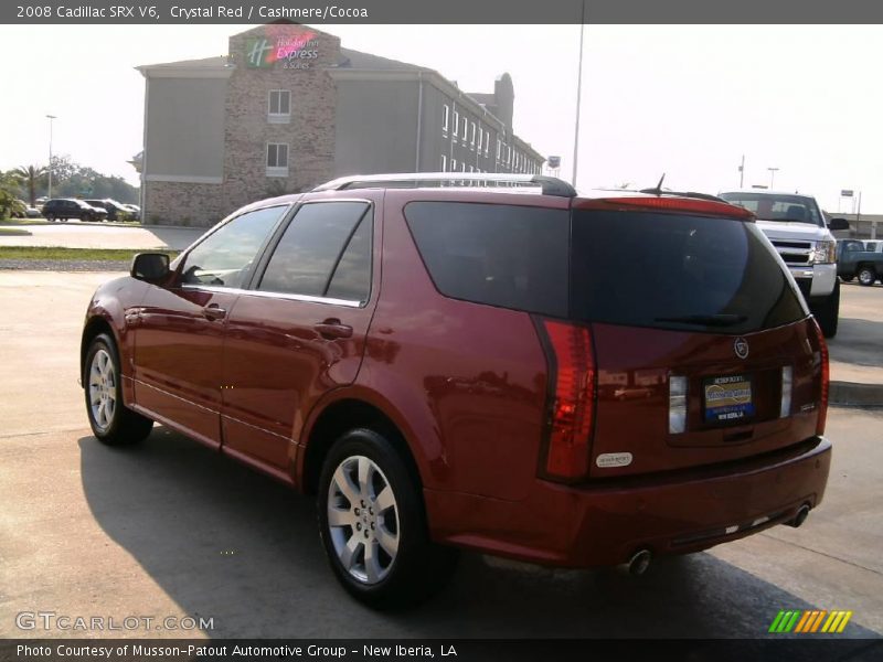 Crystal Red / Cashmere/Cocoa 2008 Cadillac SRX V6