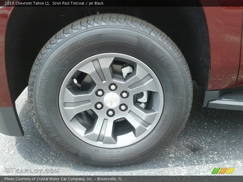 Siren Red Tintcoat / Jet Black 2018 Chevrolet Tahoe LS