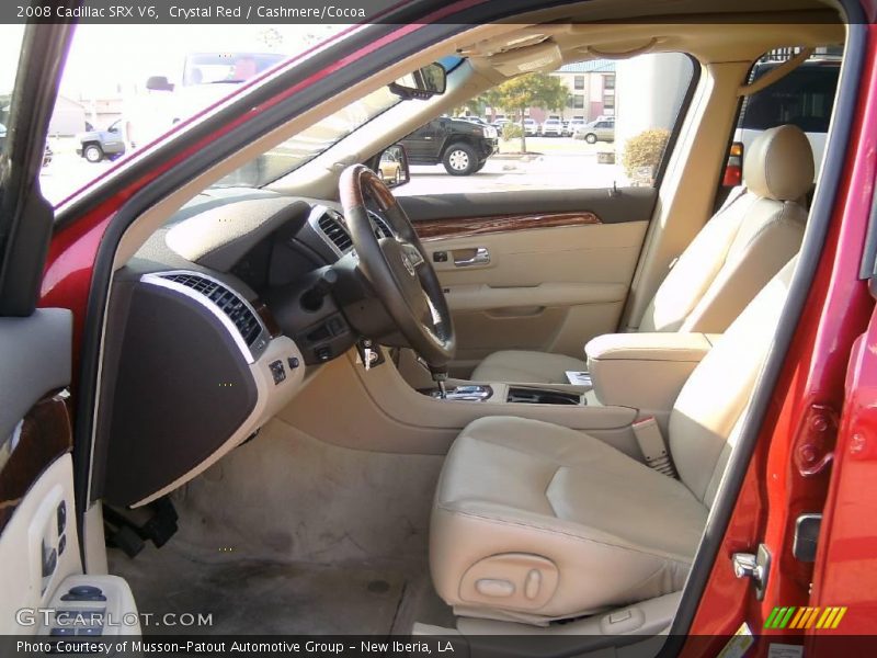 Crystal Red / Cashmere/Cocoa 2008 Cadillac SRX V6