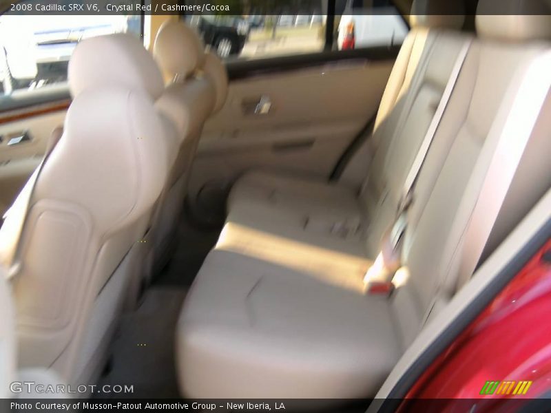 Crystal Red / Cashmere/Cocoa 2008 Cadillac SRX V6