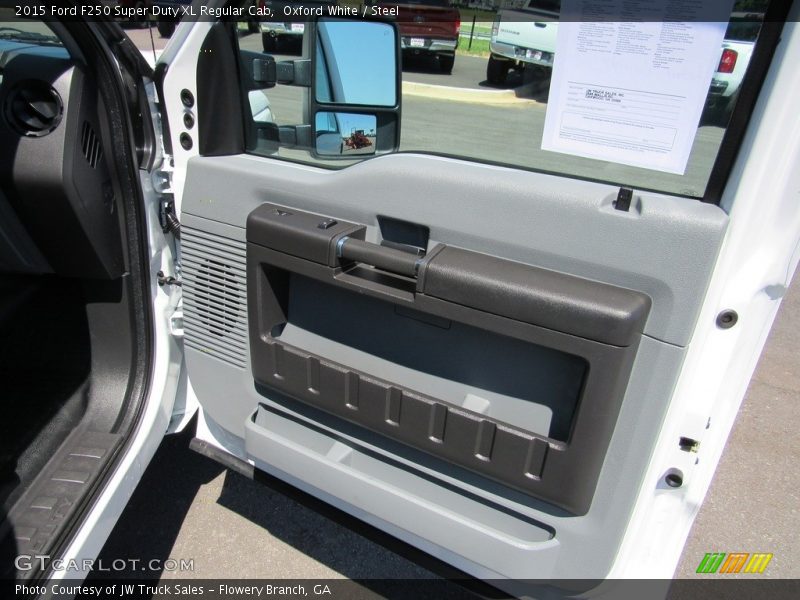 Oxford White / Steel 2015 Ford F250 Super Duty XL Regular Cab