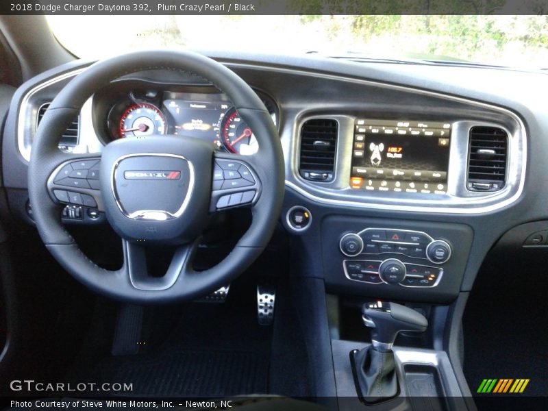 Plum Crazy Pearl / Black 2018 Dodge Charger Daytona 392