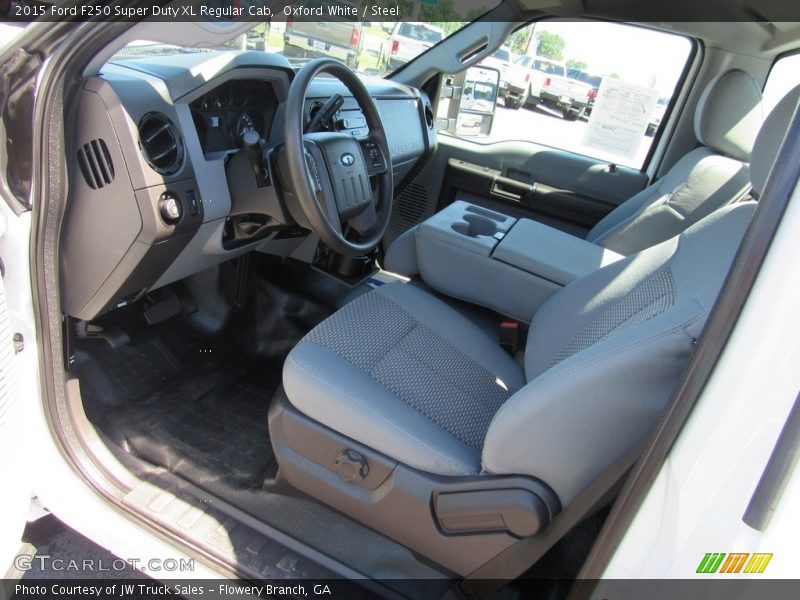 Oxford White / Steel 2015 Ford F250 Super Duty XL Regular Cab