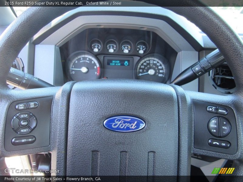 Oxford White / Steel 2015 Ford F250 Super Duty XL Regular Cab