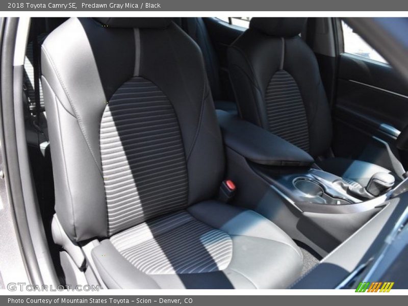 Predawn Gray Mica / Black 2018 Toyota Camry SE