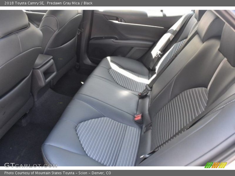 Predawn Gray Mica / Black 2018 Toyota Camry SE