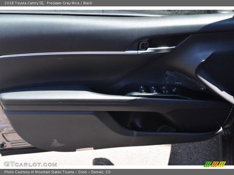 Predawn Gray Mica / Black 2018 Toyota Camry SE