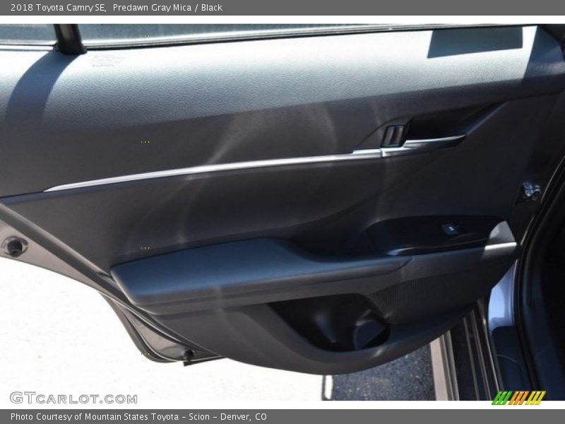 Predawn Gray Mica / Black 2018 Toyota Camry SE