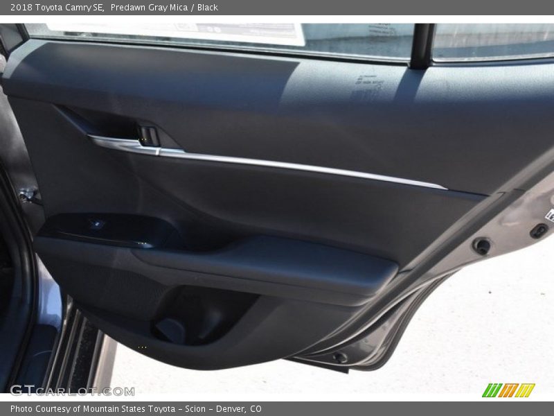 Predawn Gray Mica / Black 2018 Toyota Camry SE