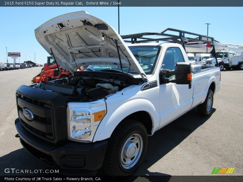 Oxford White / Steel 2015 Ford F250 Super Duty XL Regular Cab