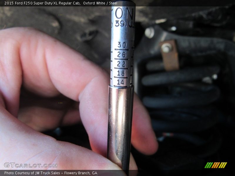 Oxford White / Steel 2015 Ford F250 Super Duty XL Regular Cab