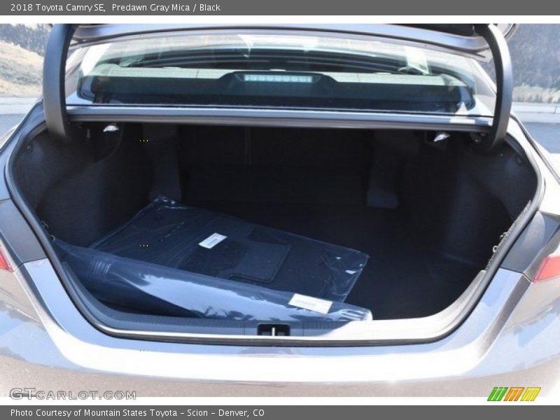 Predawn Gray Mica / Black 2018 Toyota Camry SE