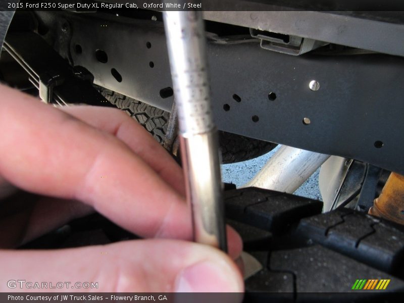 Oxford White / Steel 2015 Ford F250 Super Duty XL Regular Cab