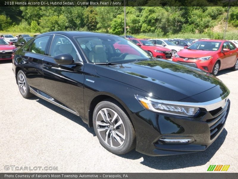 Front 3/4 View of 2018 Accord EX-L Hybrid Sedan