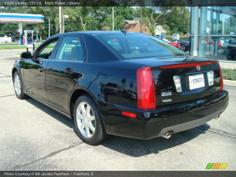 Black Raven / Ebony 2006 Cadillac STS V8