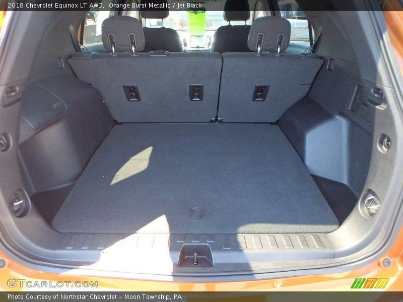 Orange Burst Metallic / Jet Black 2018 Chevrolet Equinox LT AWD