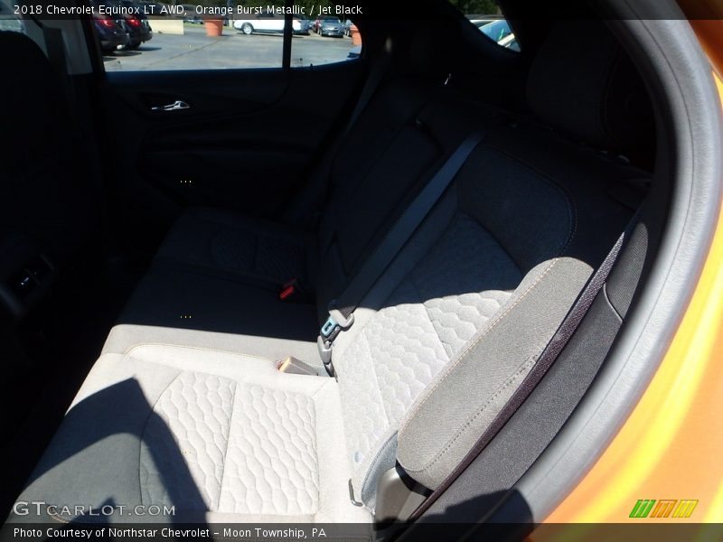 Orange Burst Metallic / Jet Black 2018 Chevrolet Equinox LT AWD