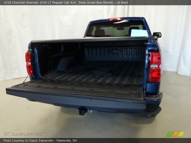 Deep Ocean Blue Metallic / Jet Black 2018 Chevrolet Silverado 1500 LT Regular Cab 4x4