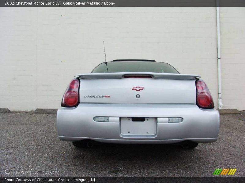 Galaxy Silver Metallic / Ebony 2002 Chevrolet Monte Carlo SS