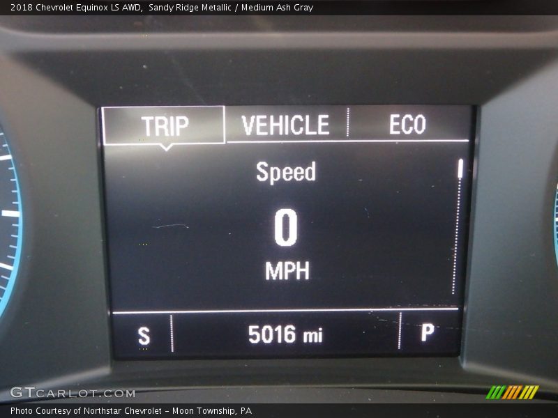 Sandy Ridge Metallic / Medium Ash Gray 2018 Chevrolet Equinox LS AWD