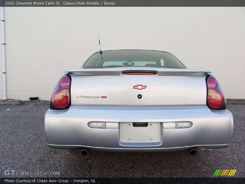 Galaxy Silver Metallic / Ebony 2002 Chevrolet Monte Carlo SS